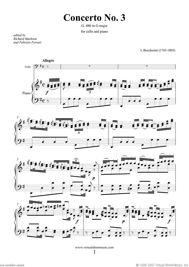 Boccherini flute concerto in d major pdf